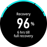 COROS APEX 4 recovery timer