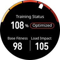 COROS APEX 4 training status