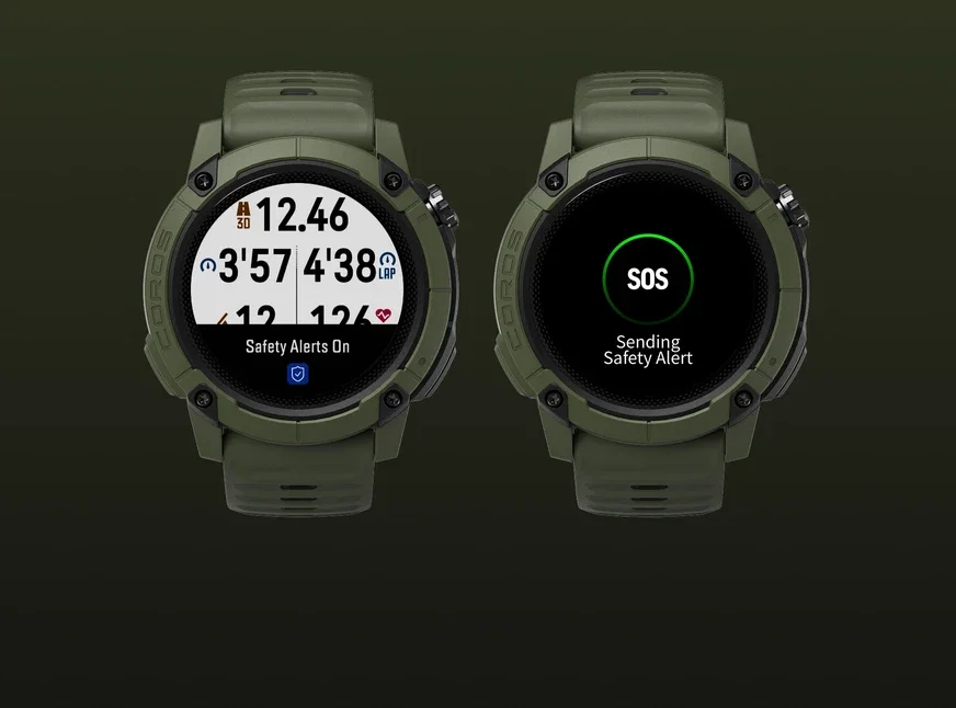 COROS NOMAD safety alerts