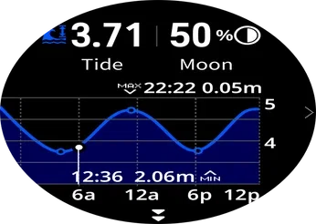 COROS NOMAD moon phases