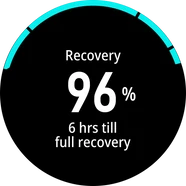 COROS NOMAD recovery