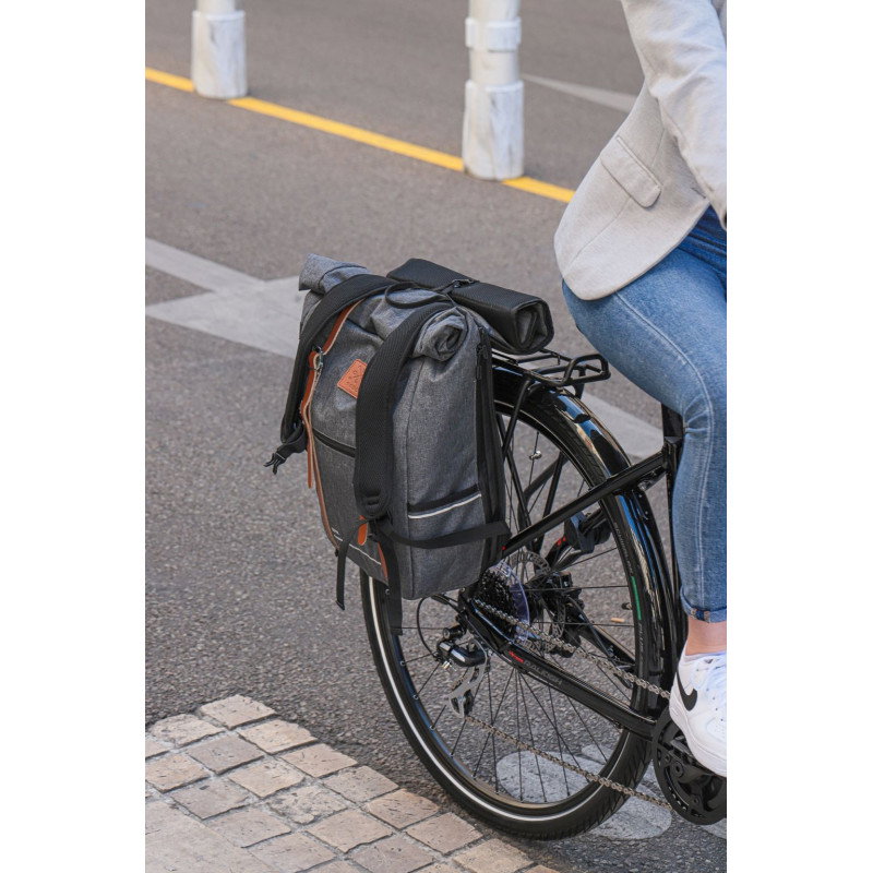 Bicycle Bags & Panniers Rucsac ZEFAL Urban - Gris