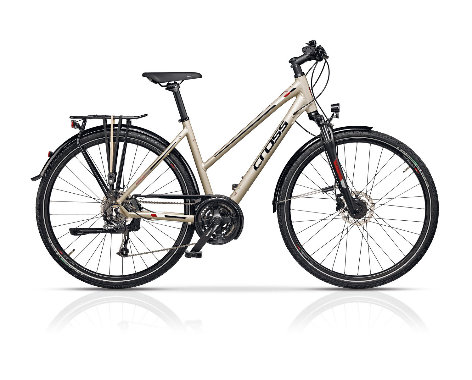 Cross Bicicleta CROSS Travel lady trekking 28''