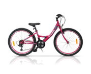 Bicicleta copii mtb CROSS Alissa 24 - Roz | 8-10 ani