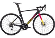 Bicicleta SPECIALIZED Allez Sprint Comp Disc - Satin/Gloss Black/Golden Yellow-Vivid Pink Fade 61