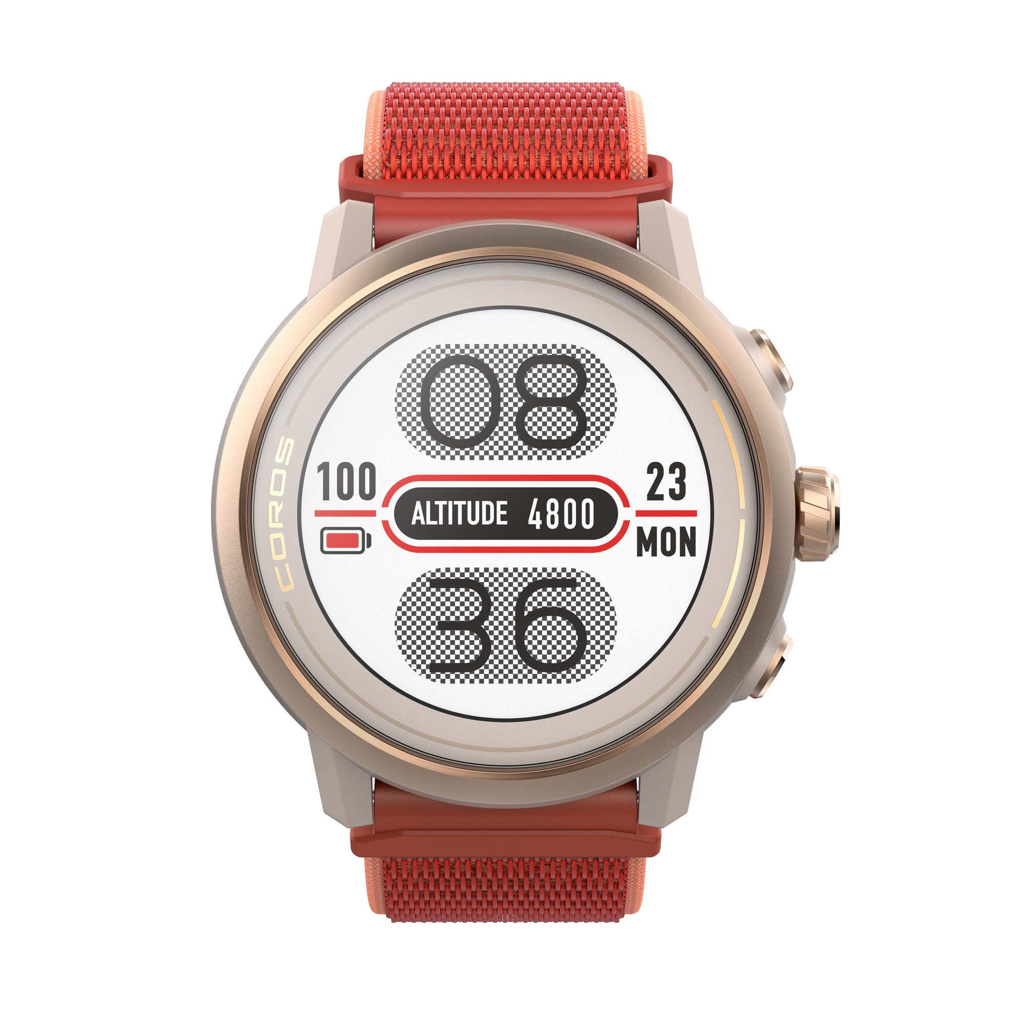 Coros Coros APEX 2 - ceas GPS multisport premium - coral rose gold