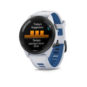 Garmin Forerunner 265 ceas multisport GPS AMOLED 46 mm - alb