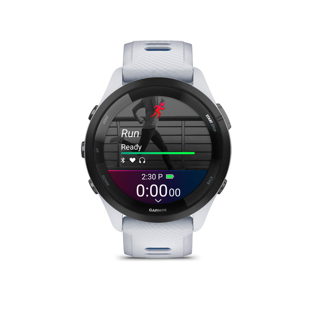 Garmin Forerunner 265 ceas multisport GPS AMOLED 46 mm - alb