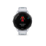 Garmin Forerunner 265s ceas multisport GPS AMOLED 42 mm - alb