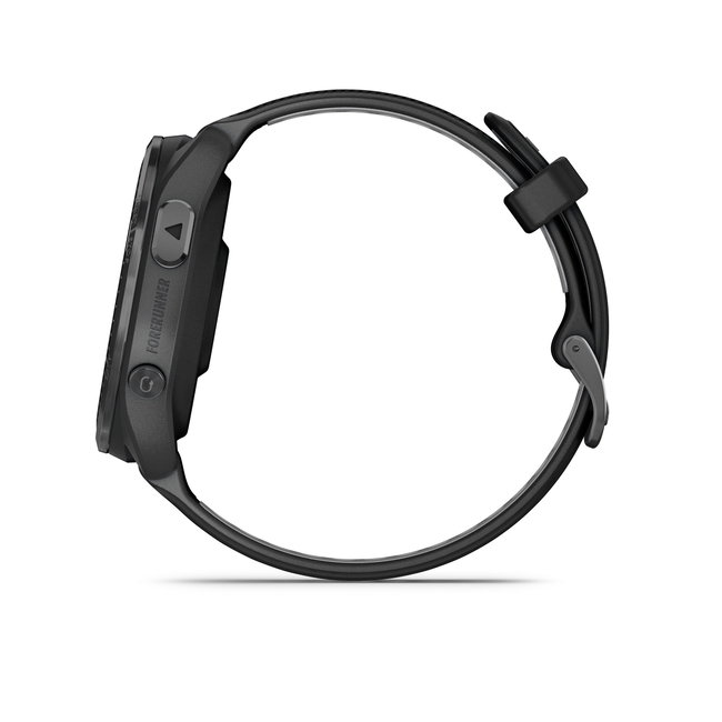 Garmin Forerunner 965 ceas multisport GPS AMOLED - gri titan DLC curea neagră