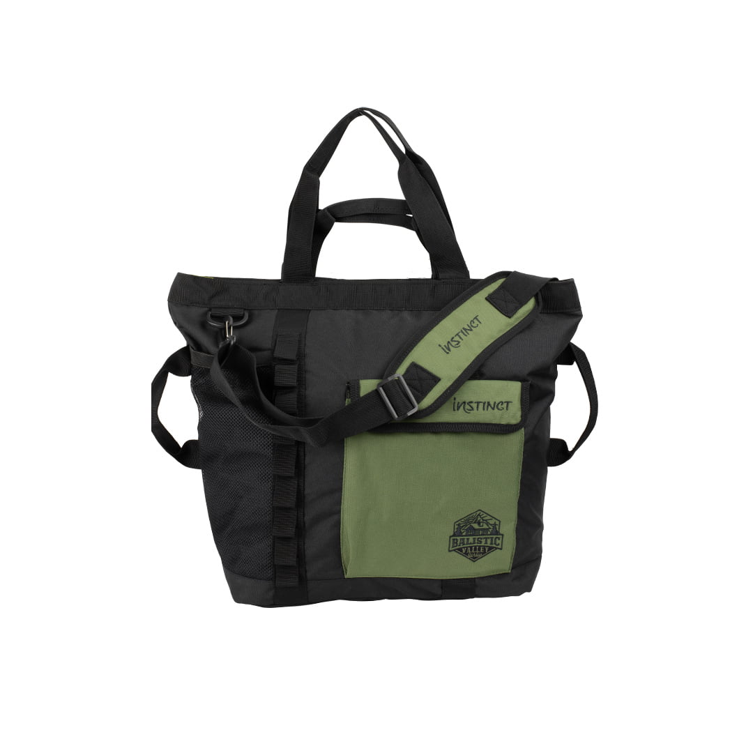 Sporting Goods Instinct - geanta multifunctionala Ballistic Tote 35 litri - negru verde army