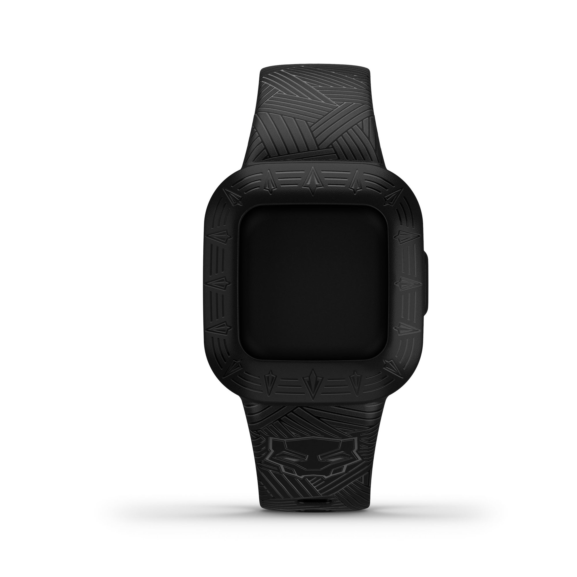 Watch Bands Garmin Vivofit Jr. 3 - curea schimb - neagra Marvel Black Panther Band