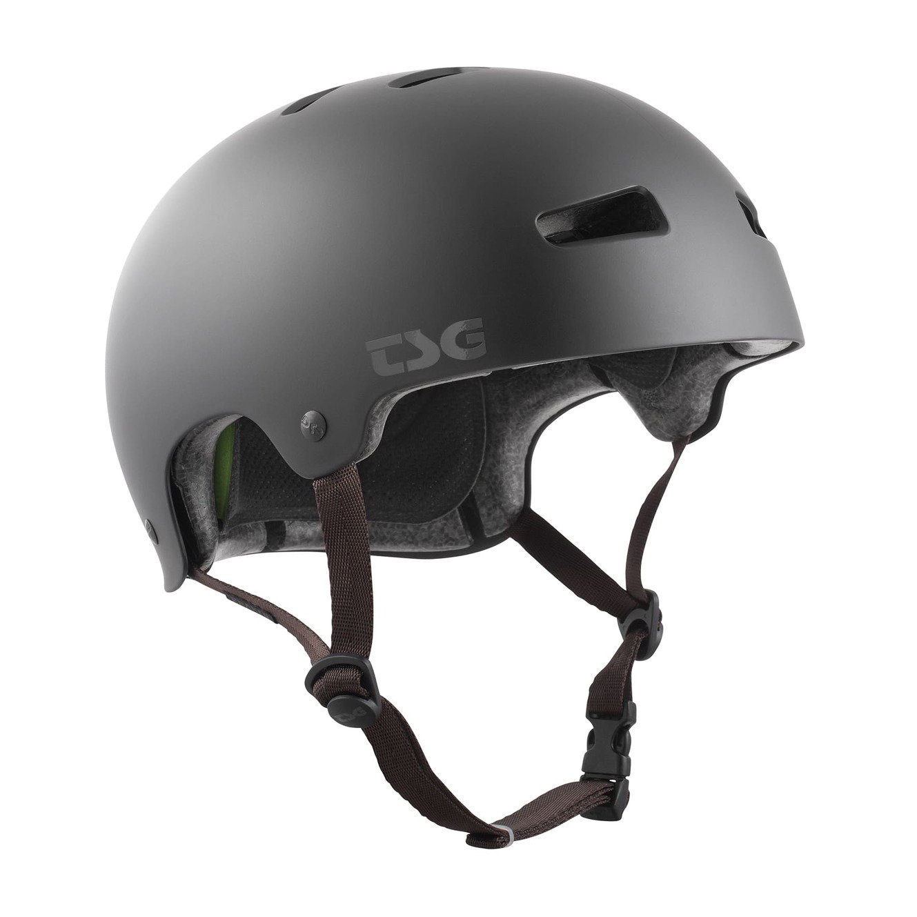 Tsg Casca TSG Kraken Solid Color - Satin Black L/XL
