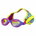 Finis - ochelari inot pentru copii DragonFlys - galben roz flamingo mov intens cu lentile transparente
