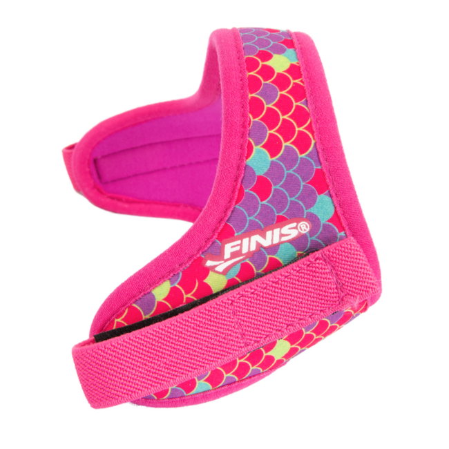 Finis - ochelari inot pentru copii DragonFlys - roz intens rosu galben cu lentile transparente