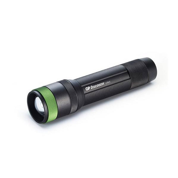 Bicycle Accessories GP - Lanterna reincarcabila Discovery CR41, 650 lm, 1x18650 Lithium ion 2600mAh - negru