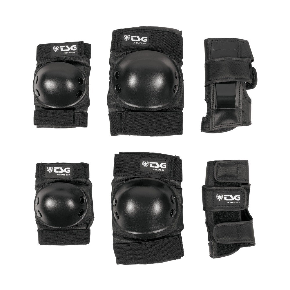 Tsg Set protectii TSG Jr Skate - Black
