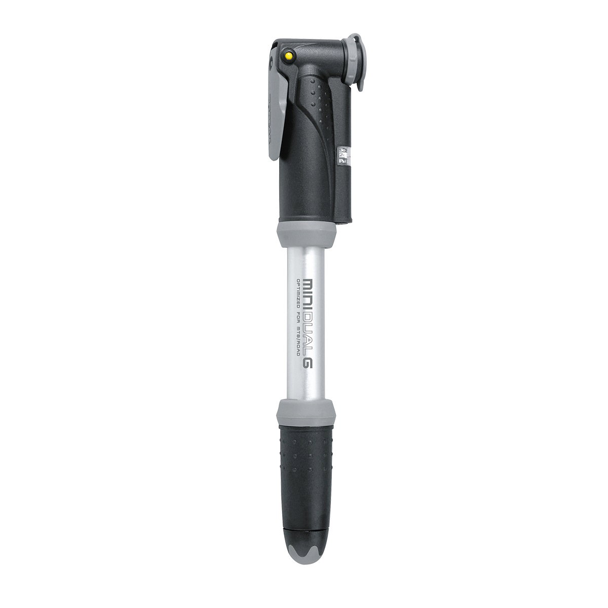 Topeak Topeak - mini pompa bicicleta Mini Dual G TMMB-2G - argintiu