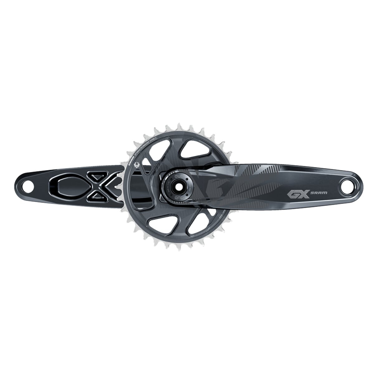 Bicycle Cassettes & Freewheels Angrenaj SRAM GX Eagle DUB 12 viteze 175mm 32 dinti, Culoare: Black