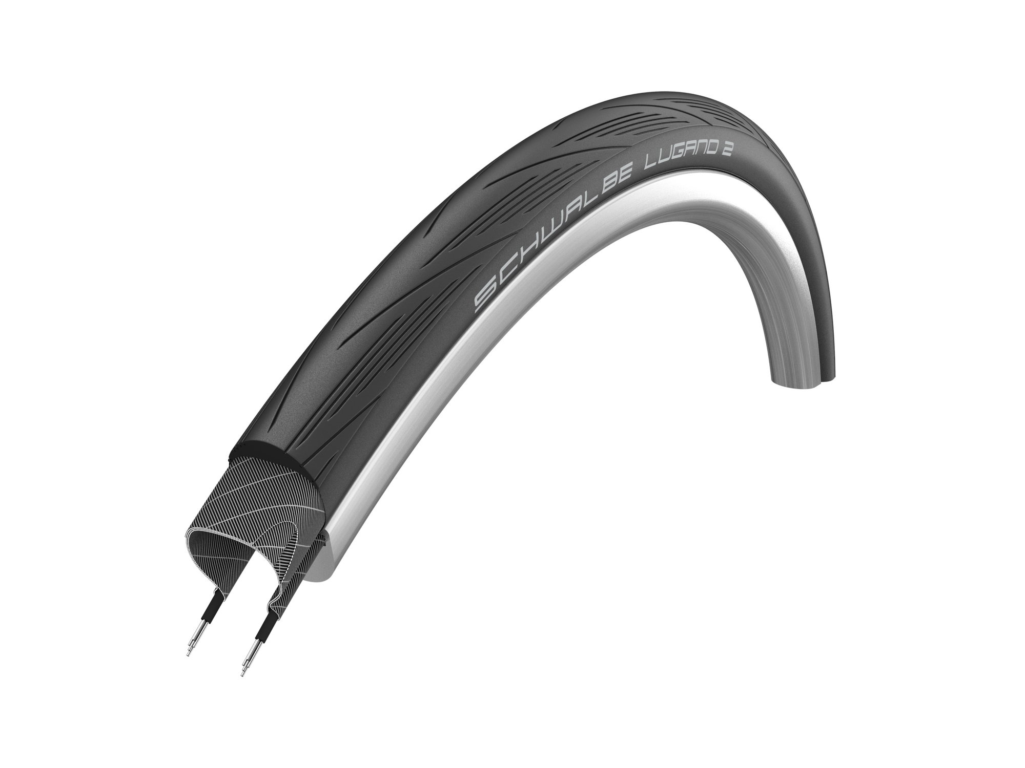 Schwalbe Cauciuc SCHWALBE Lugano II Endurance - 700x25C (25-622) HS471 B/B, SiC - Sarma