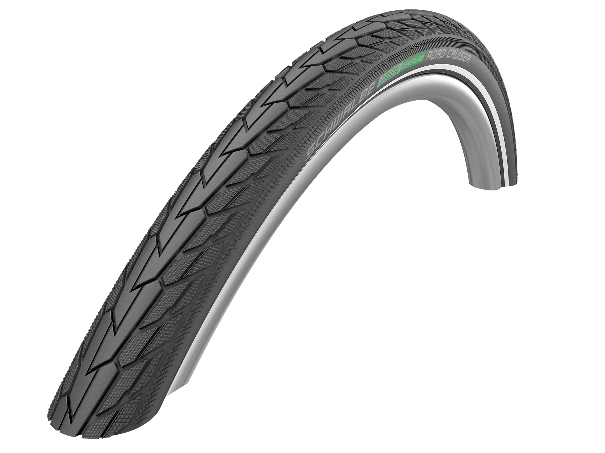 Schwalbe Cauciuc SCHWALBE Road Cruiser - 28x1.60 700x40C (42-662) HS484 B/B+RT, Green - Sarma