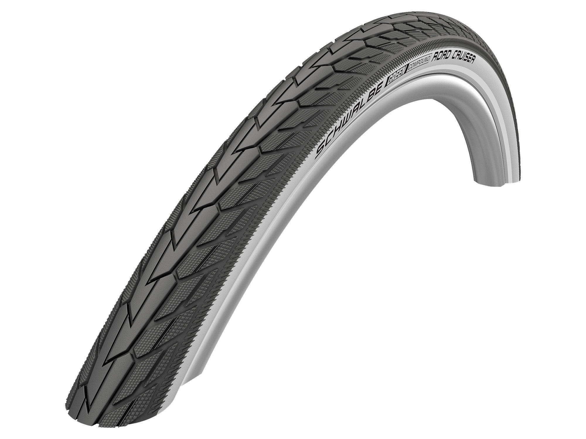 Schwalbe Cauciuc SCHWALBE Road Cruiser - 28x1.60 700x40C (42-662) HS484 B/W+RT, Green - Sarma