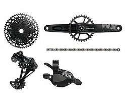 Groupset SRAM NX Eagle (32T) (DUB) (175mm), Culoare: Black