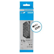 Shimano - lant bicicleta 11 viteze CN-HG601- HG-X11, 105 Quick-link, 116 zale - argintiu