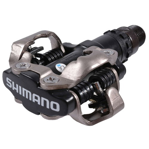 Bicycle Pedals Shimano - pedale bicicleta MTB PD-M520, SPD pedals  - negru