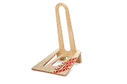 Woom - suport bicicleta pe podea tip Rastel lemn pentru biciclete Woom 1,2,3 - maro deschis lemn