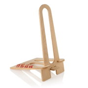 Woom - suport bicicleta pe podea tip Rastel lemn pentru biciclete Woom 1,2,3 - maro deschis lemn