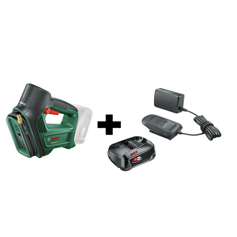 Bosch Bosch - pompa electrica universala pentru bicicleta, alimentare cu baterie, Cordless Pneumatic Pump 18V + Starter-Set 18V