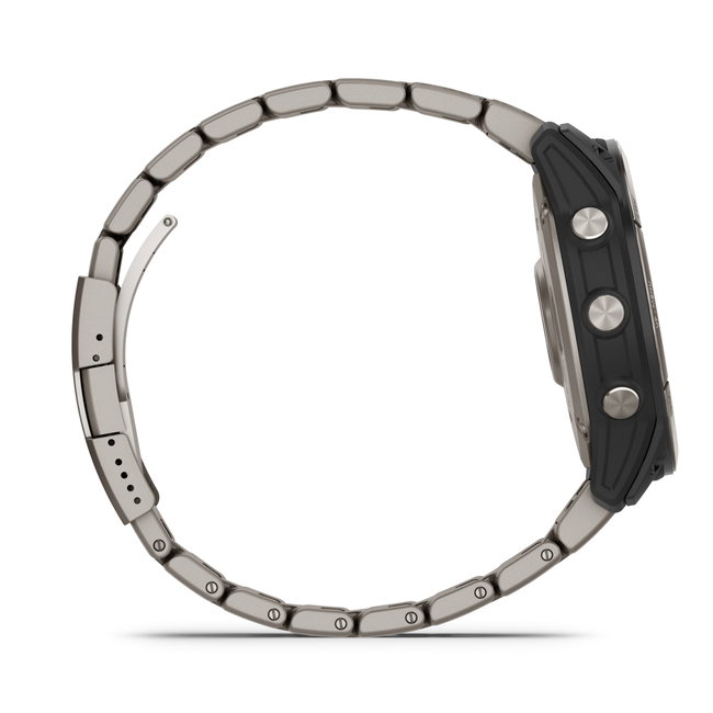 Garmin - quatix 7x Solar Titanium - ceas inteligent premium cu GPS