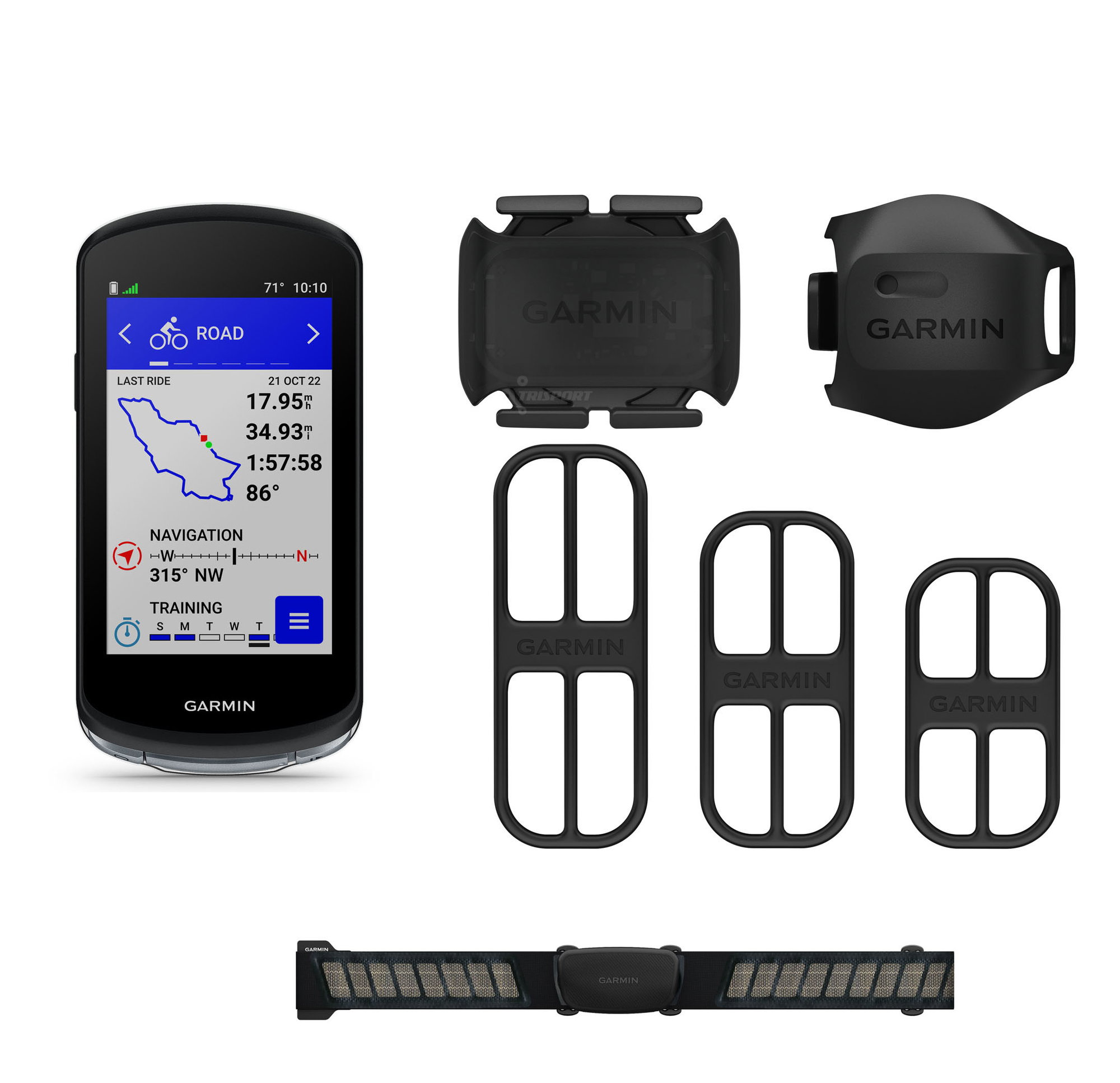 Bicycle Computers Garmin Edge 1040 - pachet bundle cu senzori - ciclocomputer cu GPS
