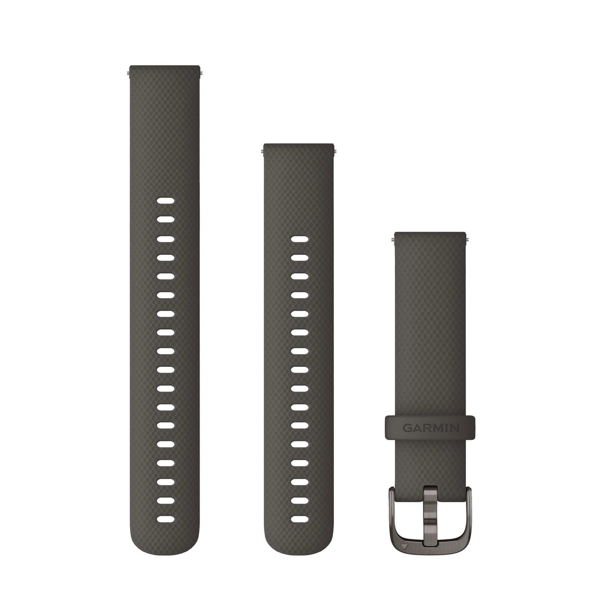 Watch Bands Garmin Quick Release 18 curea silicon gri graphite Vivoactive 4s/ Vivomove 3s/ Venu 2s