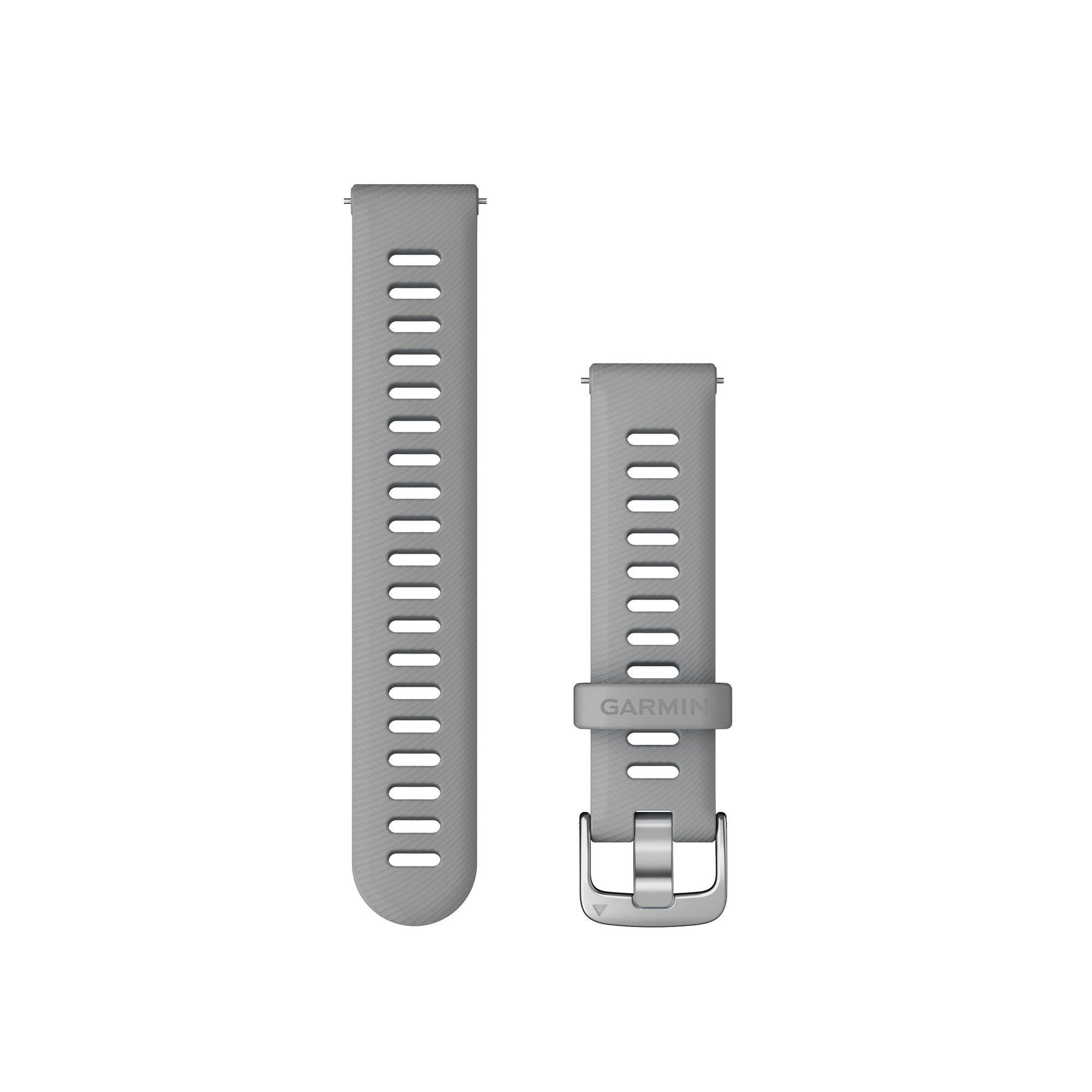 Watch Bands Garmin Quick Release 18 curea silicon gri powder grey Vivoactive 4s/ Vivomove 3s/ Venu 2s/ Forerunner 255s