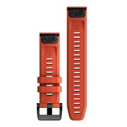 Garmin curea QuickFit 22 - silicon - rosu flame red