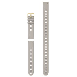 Garmin curea silicon QuickFit 20 - crem Light Sand cu parte extra lunga pentru Fenix 5s/ 6s/ 7s D2 Delta S