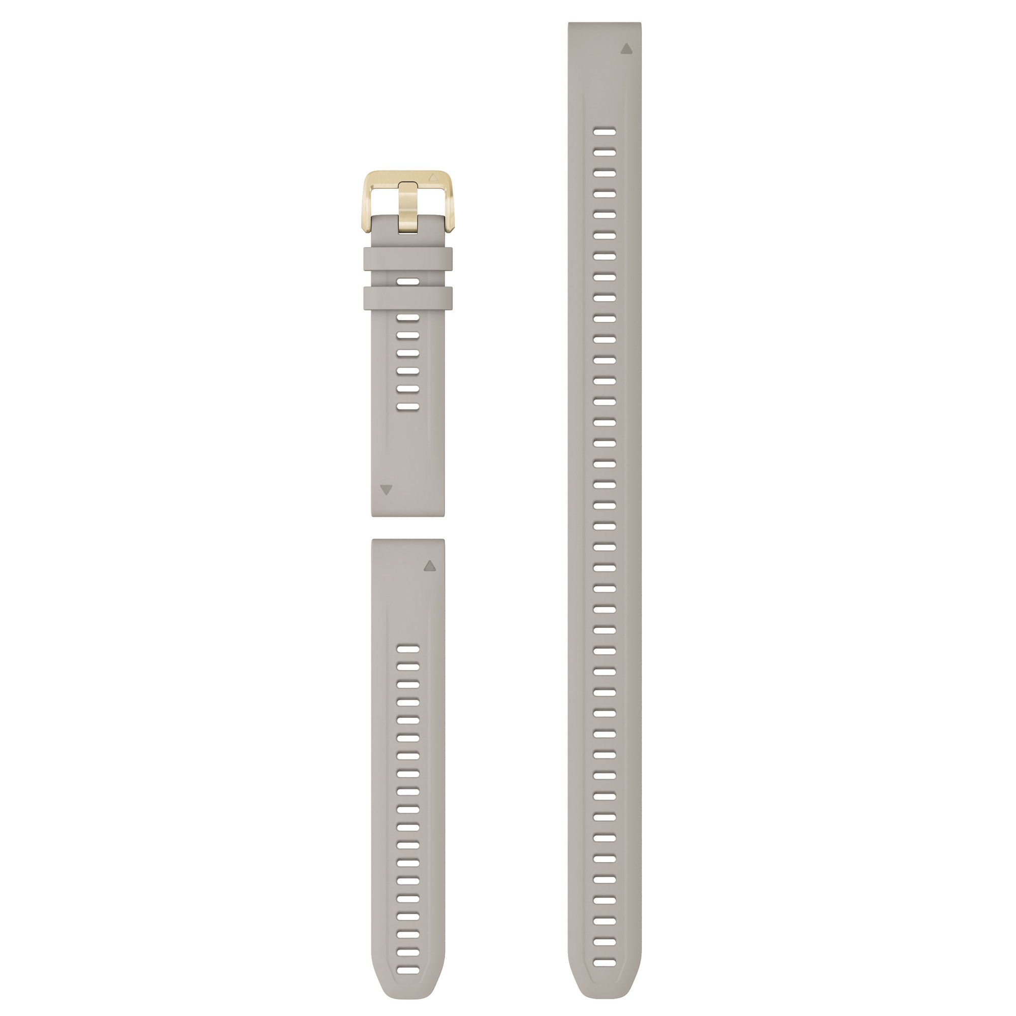 Watch Bands Garmin curea silicon QuickFit 20 - crem Light Sand cu parte extra lunga pentru Fenix 5s/ 6s/ 7s D2 Delta S