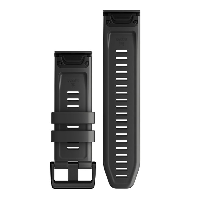Garmin curea silicon QuickFit 26 - gri granit