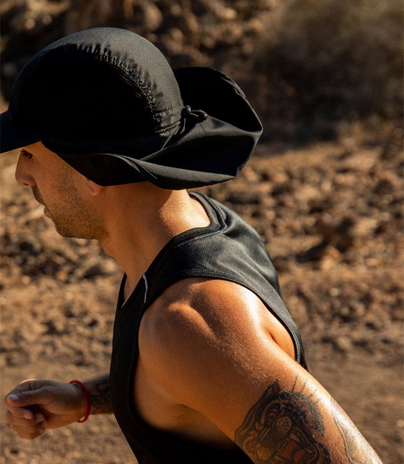 Orca - sapca protectie solara Desert Cap - negru
