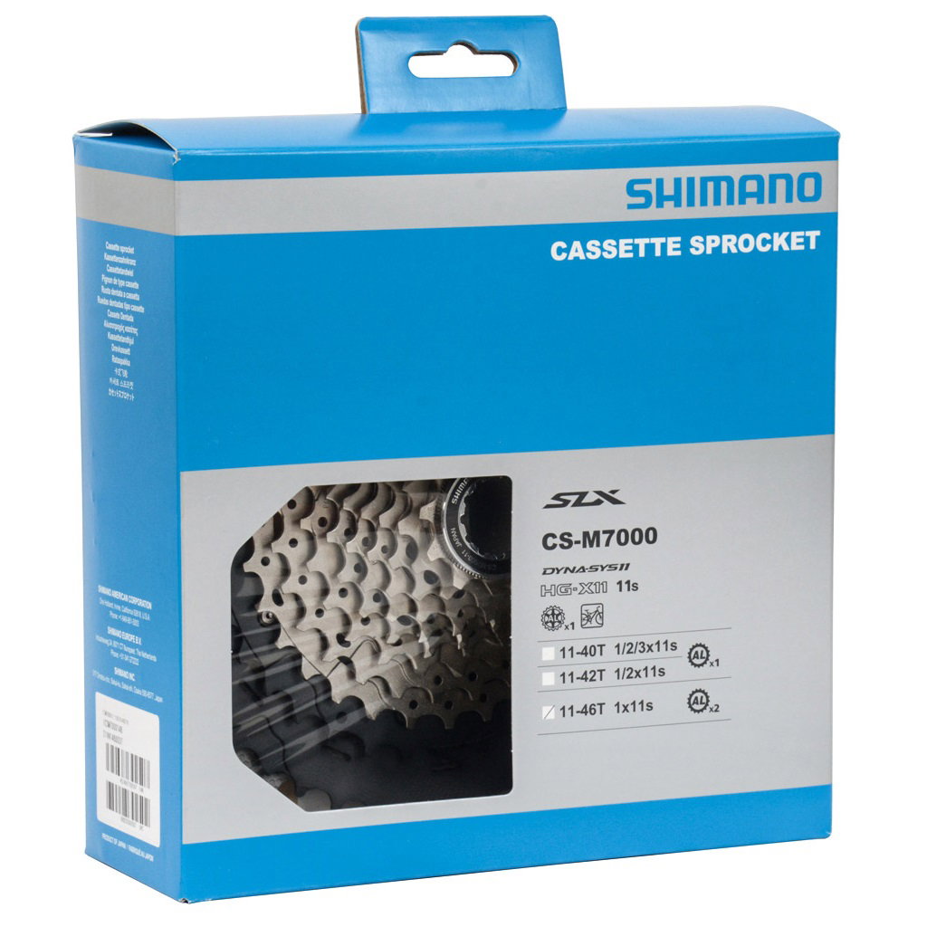 Shimano - bloc caseta pinioane pentru MTB - SLX CS-M7000 - 11 Shimano - bloc caseta pinioane pentru MTB - SLX CS-M7000 - 11