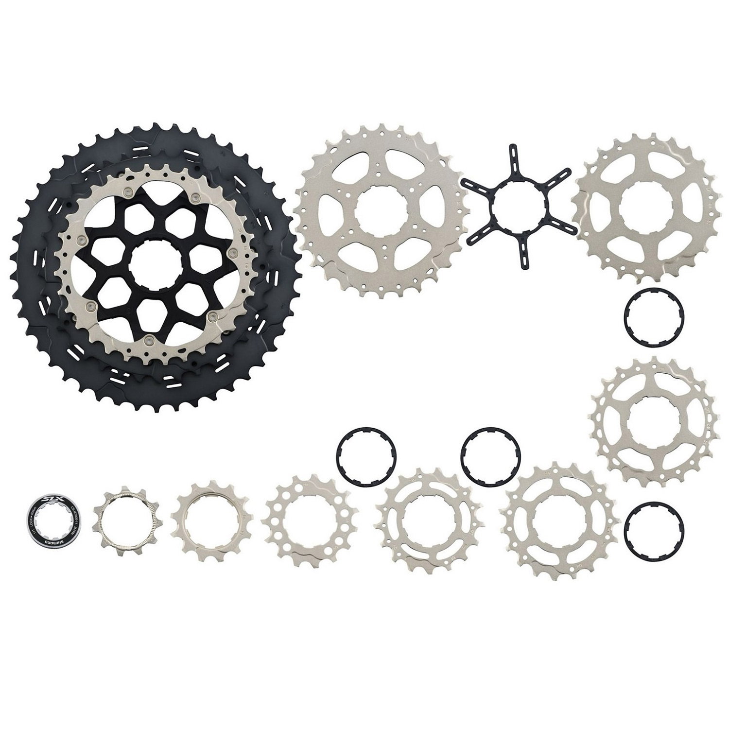 Shimano - bloc caseta pinioane pentru MTB - SLX CS-M7000 - 11