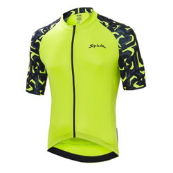 Spiuk - Tricou ciclism maneca scurta Top Ten SS jersey - verde lime negru