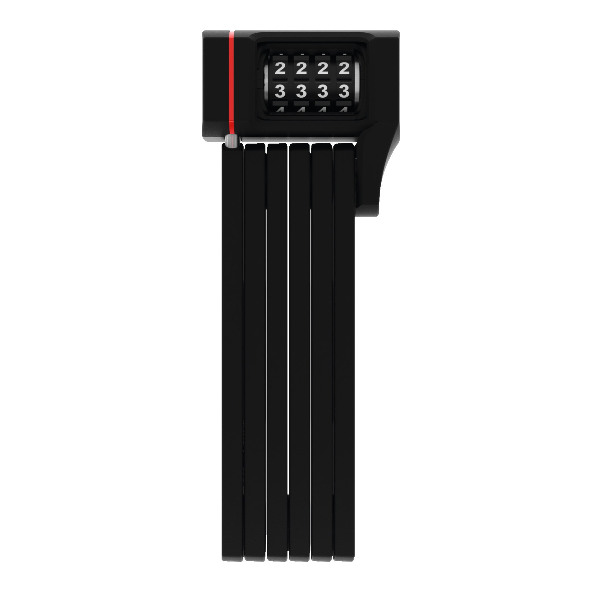 Abus Abus - antifurt bicicleta tip lacat pliabil cu cifru - Bordo uGrip 5700C/80 SH - negru