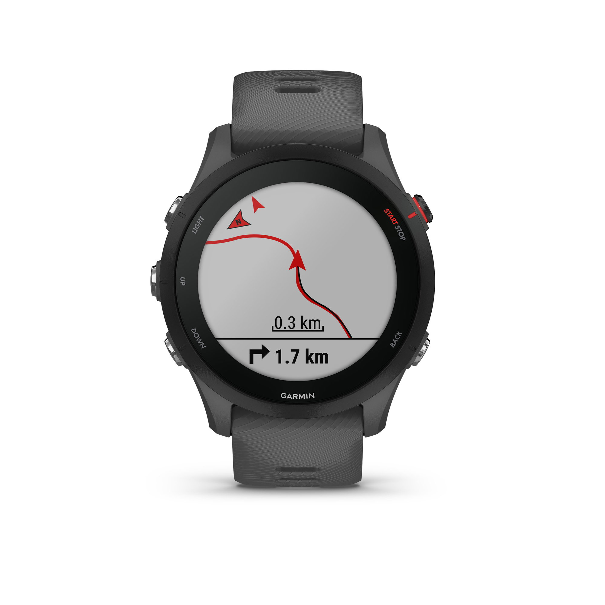 Garmin - Forerunner 255 ceas multisport cu GPS - gri - 010-02641