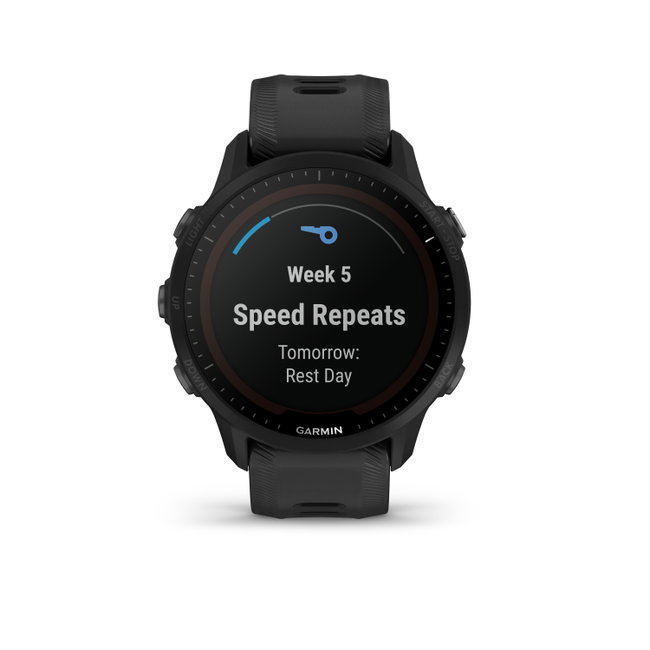 Garmin - Forerunner 955 Solar ceas multisport cu GPS - negru