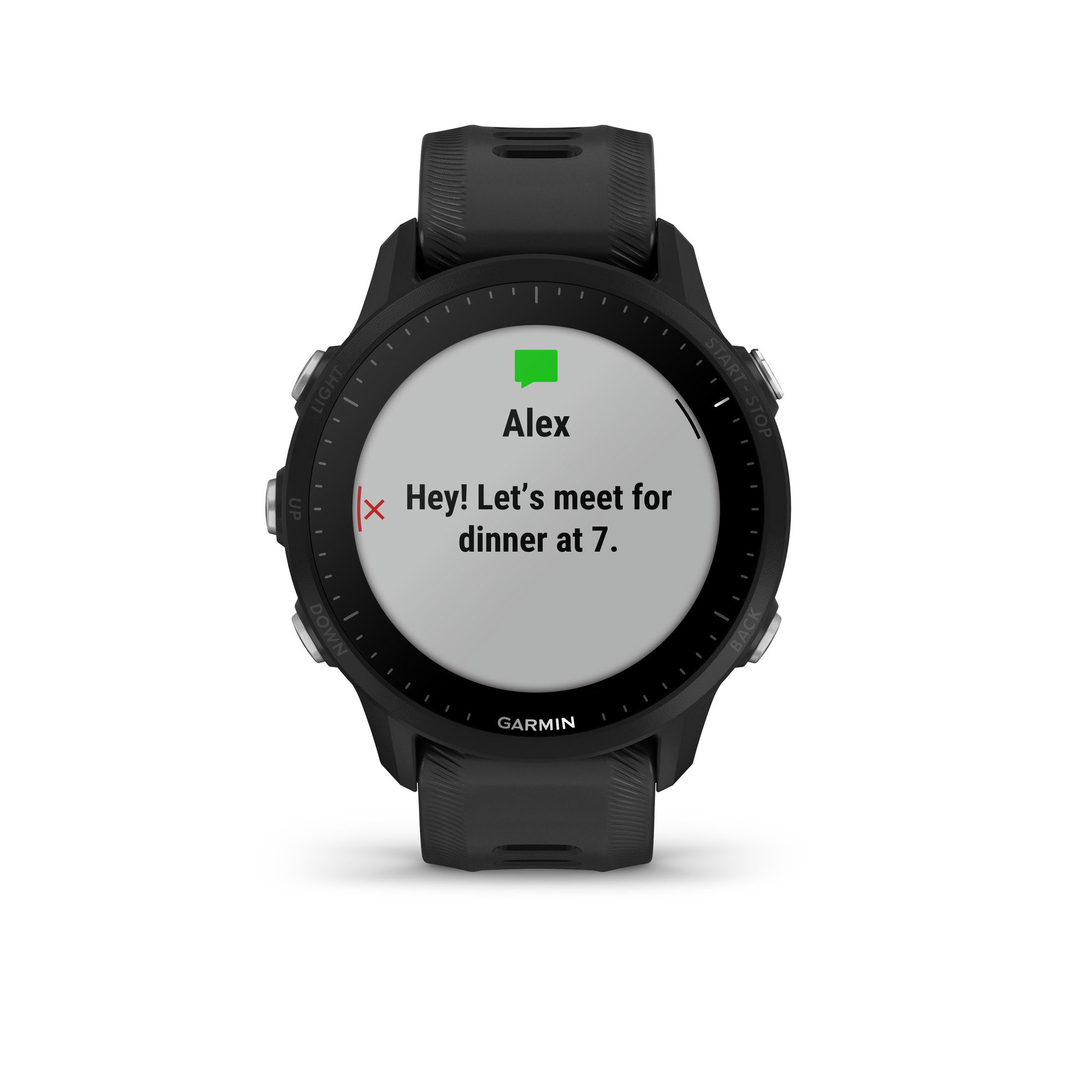 Garmin - Forerunner 955 ceas multisport cu GPS - negru - 010-02638