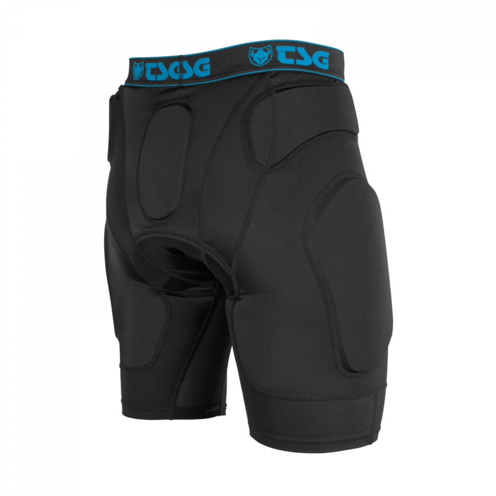 Tsg Pantaloni cu protectii TSG Mtb Crash Pant A - Black XXXL
