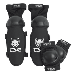Set protectii TSG Junior-Bikeset - Black TXXS